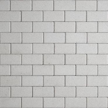 BSS 8cm KOMO verkeerssteen wit 36st/lg