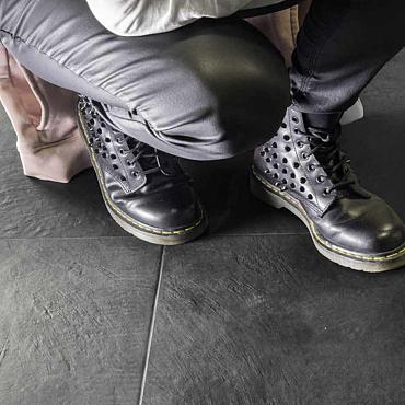 Solido Ceramica 30MM Travel Grafite tegel 60x60x3 cm.