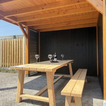 Houten tafel | Douglas | 2950x900x750 mm