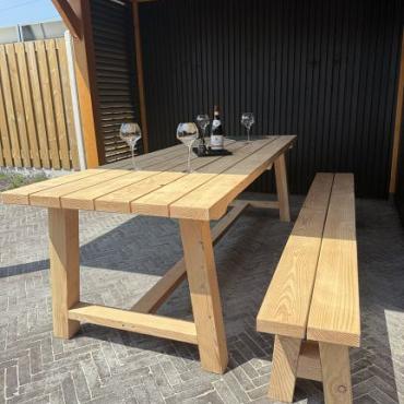 Houten tafel | Douglas | 1950x900x750 mm