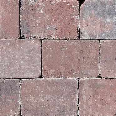 Pebblestones Plus | Rood/Bruin | 20x30x6 cm