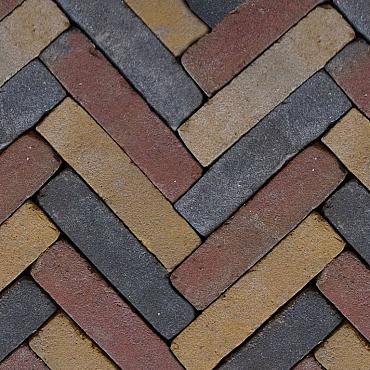 Art Bricks | Ruijsdael | Geel/Bruin | Getrommeld | 5x20x6 cm