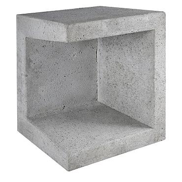 U-Element Hoek | Grijs | 40x40x50 cm