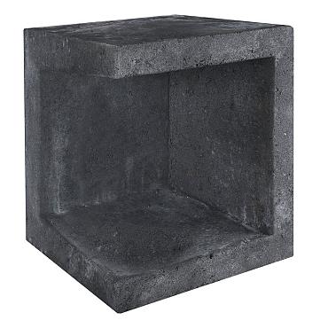 U-Element Hoek | Zwart | 40x40x50 cm