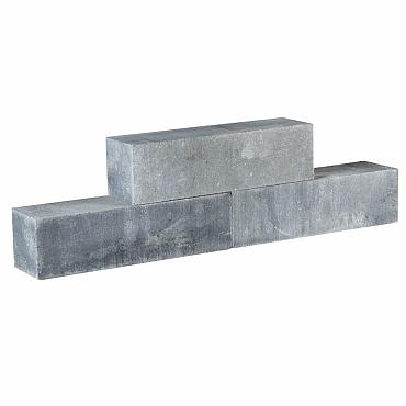 Classico Block | Classico Block | Grijs/Zwart | 45x12,5x12,5 cm
