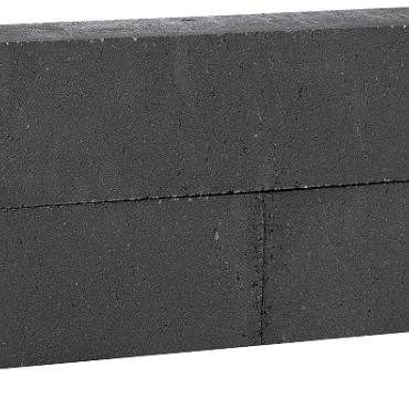 Forto Walling | Zwart | 60x10x10 cm