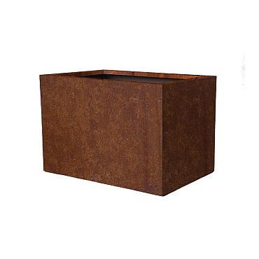 GL Bloembak | Cortenstaal | 90x60x60 cm