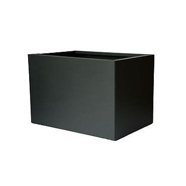 GL Bloembak | Zwart | 90x60x60 cm