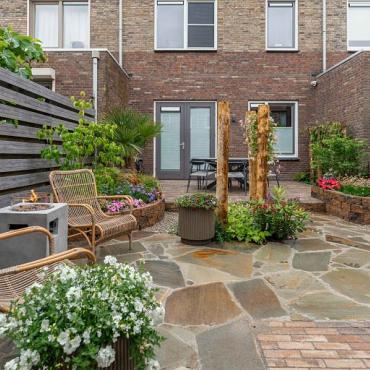 Flagstones | Sid | Groen/Grijs