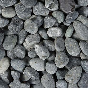 Beach Pebbles | Zwart | 40/60 mm | Zak 20 kg