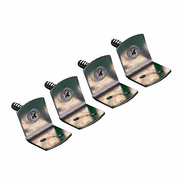 L-beslag t.b.v. houten paal | 4 stuks