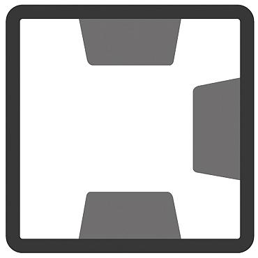 Betolux | Betonpaal T-paal | Antraciet ongecoat | 280x10x10 cm