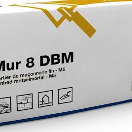 Mur 8 DBM | Gekleurd metselmortel - 777 koraaloranje | Granulometrie 0/2 mm | Zak 25 kg