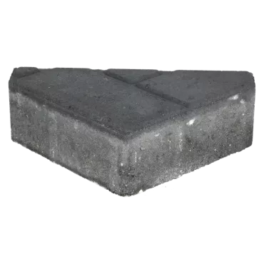 Ecotop Premium Bisschopsmuts 29,5x5x19,5x8 normaal facet antraciet BSS KOMO PL1