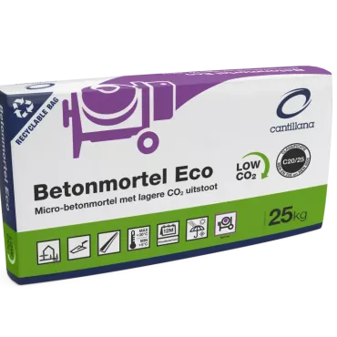 Cantillana Betonmortel C20/25 XC3 PE zak 25kg