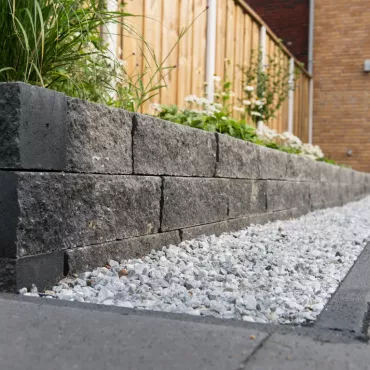 Wallblock Split 12x12x30 Antraciet