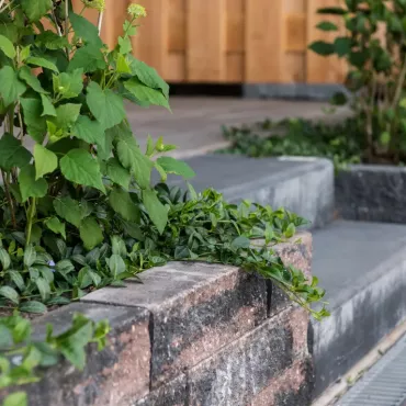 Wallblock Split 12x12x30 Brons