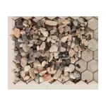 Frozen Pink Split Roze-Grijs-Wit 14-25mm BB (1m3 1600kg)