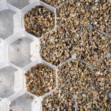 Grindmat 1200x800x25 mm Wit