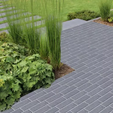 Ecotop Base Lungo 31,5x10,5x8 normaal facet antraciet KOMO PL1