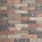 Tambour 20x5x7 terracotta mix