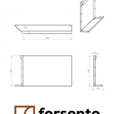 Bloembak Module+ Inwendig hoekpaneel (C) 90x56 cm L
