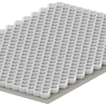ACO HexaGravel SD met geotextiel wit 1200x1600x30mm