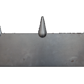 Stalen Borderrand | WS | Flexibel | Corten | 24x106 cm