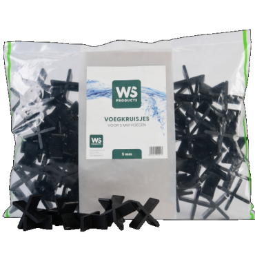 WS | Voegkruisjes 5 mm | Zak á 100 stuks