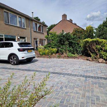 Betonstraatsteen 6 cm tricolore komo