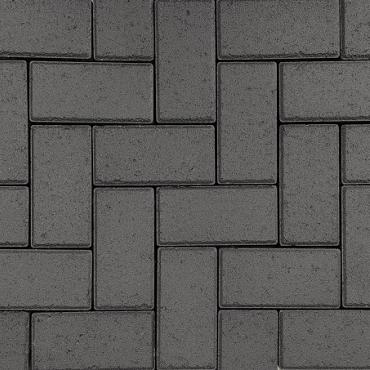 Betonstraatsteen 10 cm antraciet machinaal pakket komo