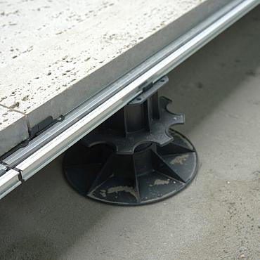 Comfort bovenplaat C-clip voor structusol profiel