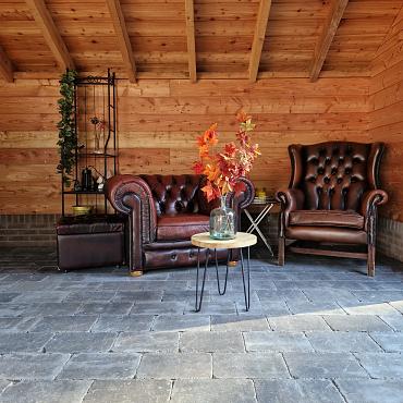 Stonique trommel 20x30x6 cm oud drachten