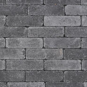 Stonique trommel dikformaat 8 cm antraciet