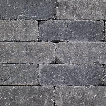 Stonique trommel longstone 7 cm antraciet