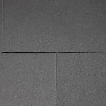 H2O comfort square 40x80x5 cm black