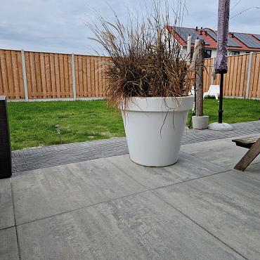 Patio square 90x90x6 cm concrete