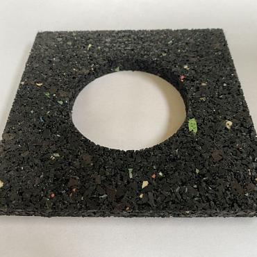 Vaste onderplaat RC 19 - 120x120x15