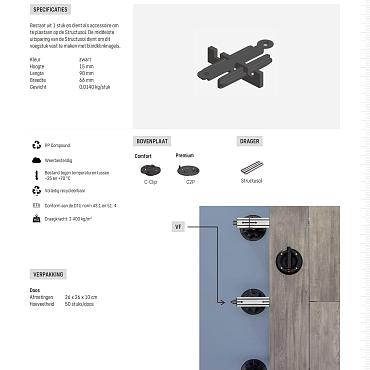 Structusol connector VF frontaal