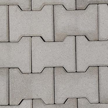 S-top H-verbandsteen 8 cm grijs komo