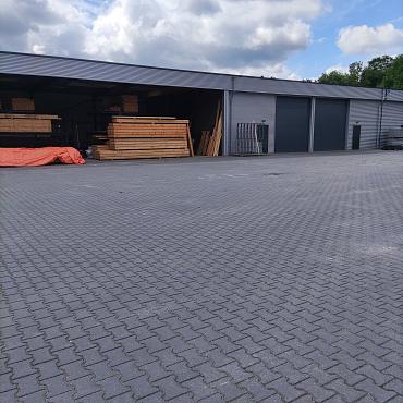 S-top H-verbandsteen 8 cm antraciet komo