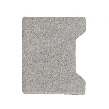 S-top H-verbandsteen begin/eind 8 cm grijs