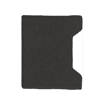 S-top H-verbandsteen begin/eind 8 cm antraciet