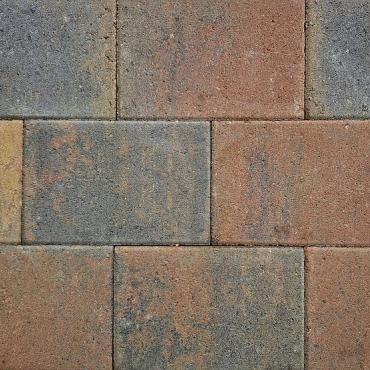 Straksteen 20x30x6 cm oud bruin