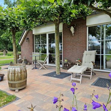 Straksteen 20x30x6 cm oud bruin