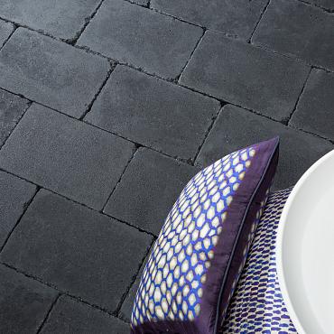 Stonique trommel 20x30x5 cm antraciet