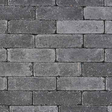 Stonique trommel dikformaat 6 cm antraciet