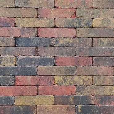 Stonique trommel waalformaat 7 cm oud bont