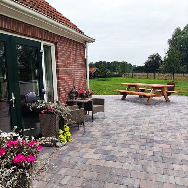 H2O comfort square 20x30x6 cm tricolore