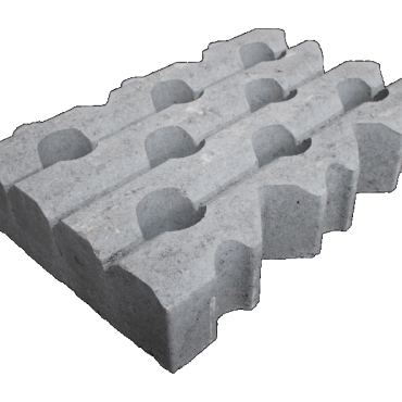 Grasbetontegel type D 40x60x12(40 cm. zijde vlak) K85911 BK15